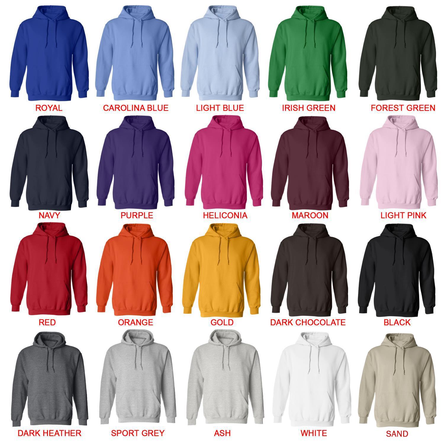 hoodie color chart - Half Life Shop