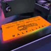 Gaming XL Mouse Pad RGB Mousepad Cool LED Mausepad Keyboard Desk Carpet Game Rubber No slip 11 - Half Life Shop