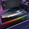 Gaming XL Mouse Pad RGB Mousepad Cool LED Mausepad Keyboard Desk Carpet Game Rubber No slip 4 - Half Life Shop