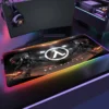 RGB H Half Life beautiful Gamer Table Game for Pc Xl Mouse Pad Computer Desk Carpets - Half Life Shop