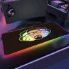 RGB H Half Life beautiful Gamer Table Game for Pc Xl Mouse Pad Computer Desk Carpets 12 - Half Life Shop