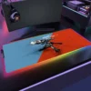RGB H Half Life beautiful Gamer Table Game for Pc Xl Mouse Pad Computer Desk Carpets 3 - Half Life Shop