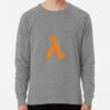 ssrcolightweight sweatshirtmensheather grey lightweight raglan sweatshirtfrontsquare productx1000 bgf8f8f8 1 - Half Life Shop