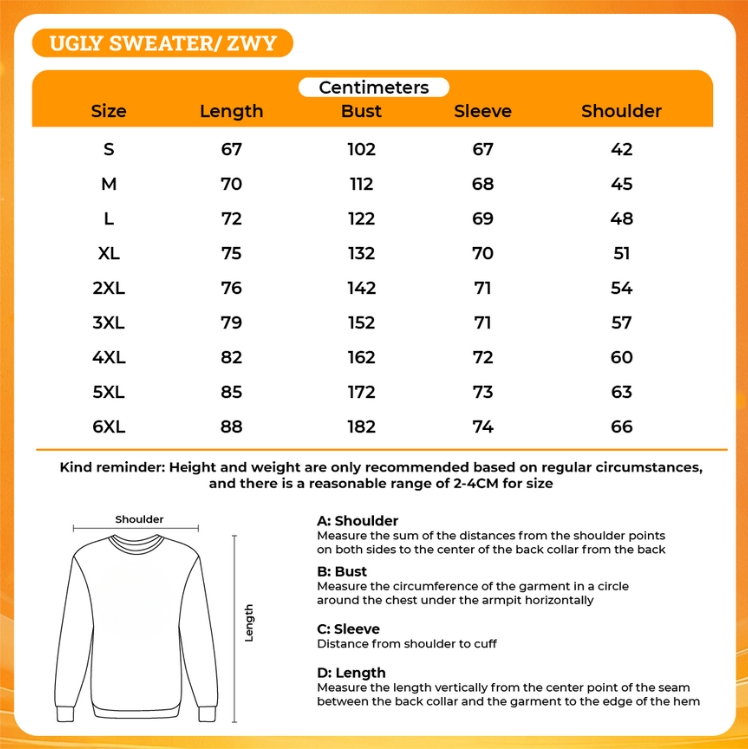 3D UGLY SWEATER - Half Life Shop